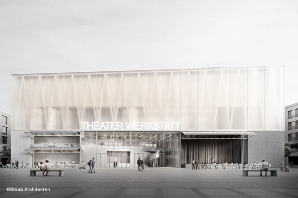 Wettbewerb Neubau Theaterwerkstätten im WarnowQuartier in Rostock