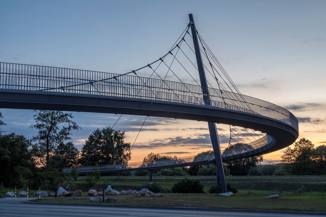 ifb ingenieurbau fussgaengerbruecke frankenberg m